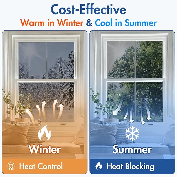 Coavas One Way Privacy Window Film,Daytime Window Tint for Home, Reflective Mirror Glass Window Film See Out Not in,Heat UV Blocking Anti-Glare Window Covers with 3 Tools, 23.6 x 393.7 Inch, Black