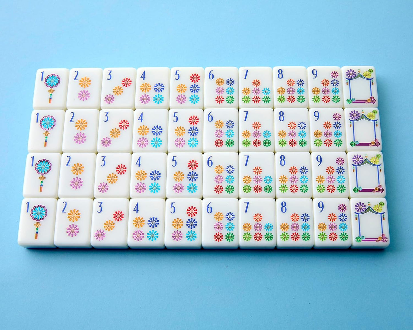Blossom Mahjong Tiles