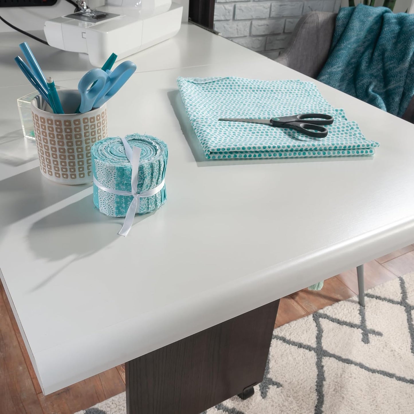 Sauder Miscellaneous Storage Craft & Sewing Armoire, Dakota Oak Finish