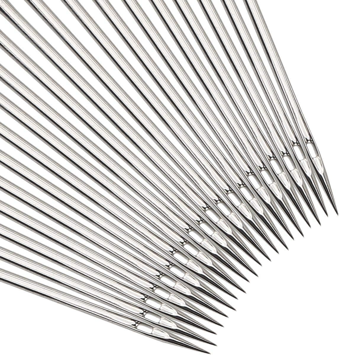 50 PCS Sewing Machine Needles for Brother, Sewing Needles Embroidery Machine Needles for Brother Sewing Machine (75/11-50 Pack)