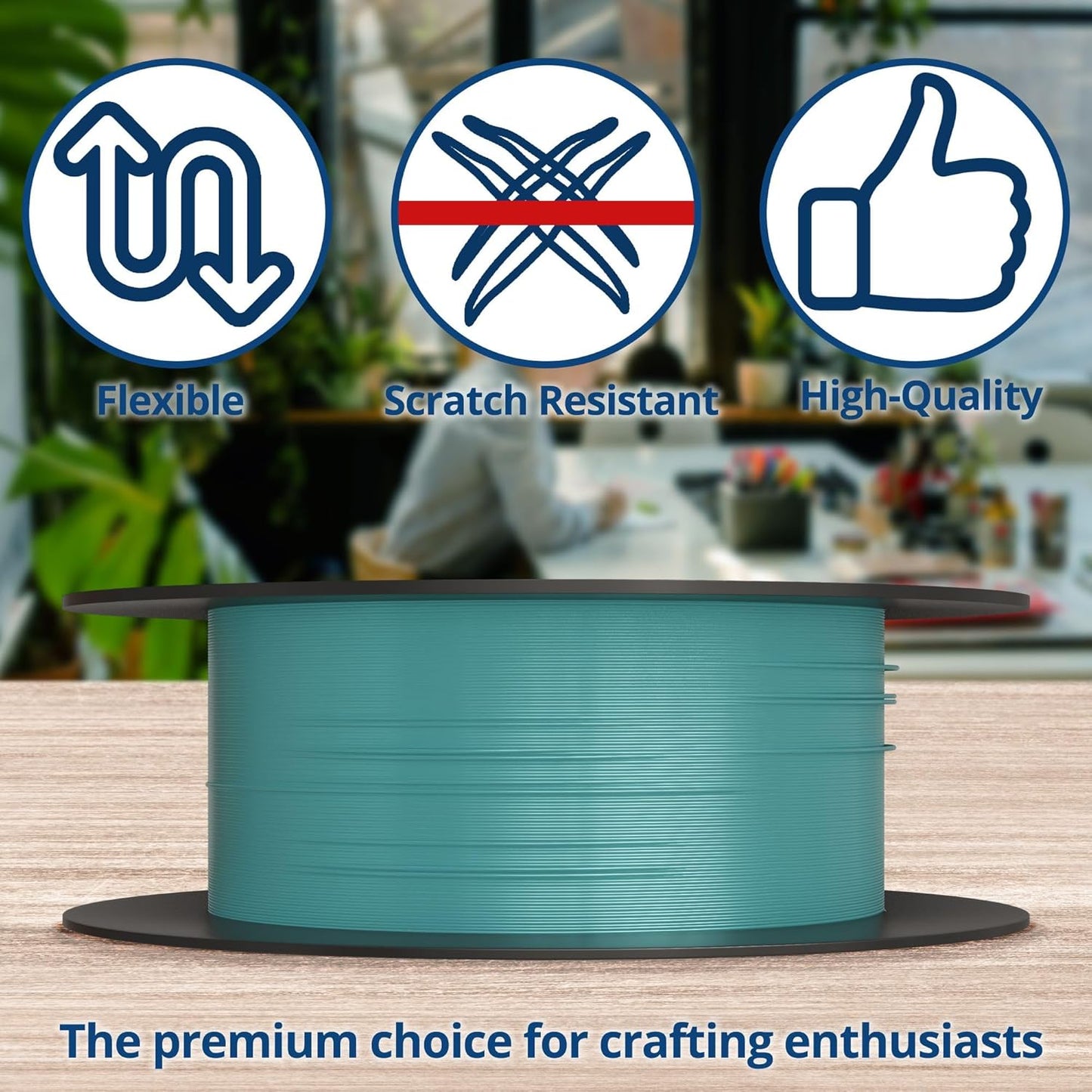 Soft Flex 49 Strand Beading Wire - Medium 0.19 Diameter - 30 Feet Nylon Design Wire