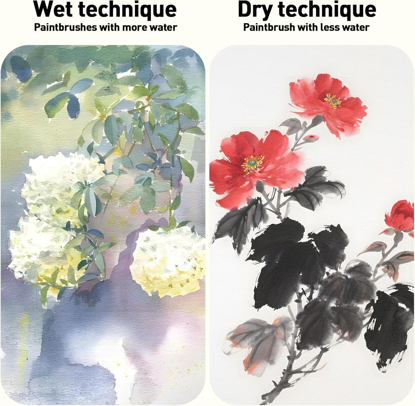 Watercolor Paint Set 100 Colors botkc Travel Water Colors kit with 7 Brushes 8 Watercolor papers Palette set Including Metallic and Accessories Art Supplies Gifts for Kids Artists Teens Adults and Hobbyists