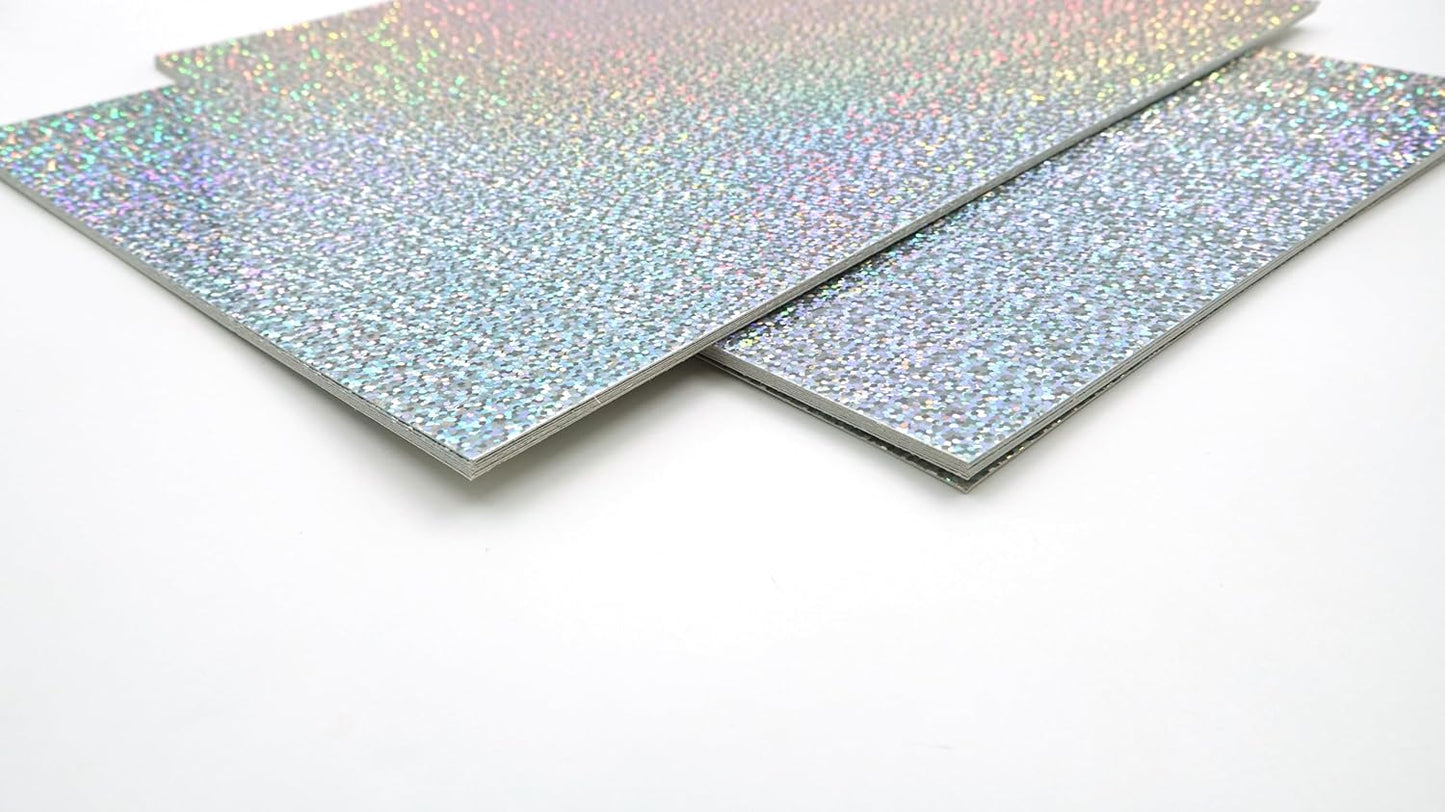 TGXRZX Metallic Cardstock Paper,holographic cardstock,Size 8"x 11"(250gsm),15PCS,Mirror Finish Gold Foil Board for Crafting,Invitations,and Decorations,Die Cut and Plotter,Card Making(Small round dot)