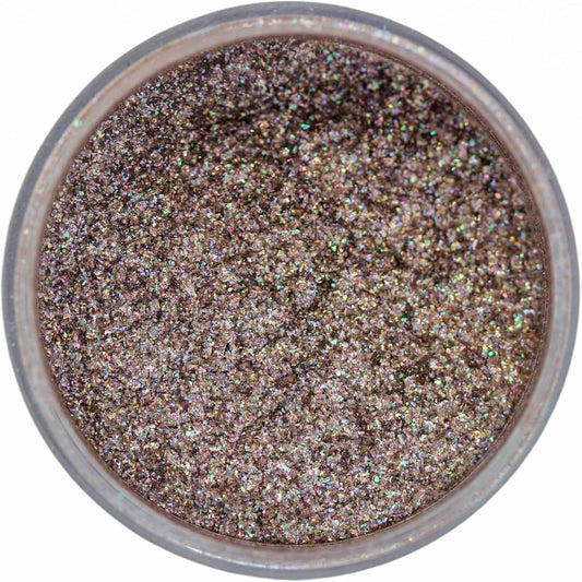 Premium Diamond Mica Powder Pigment- for Epoxy, Resin, Soap, Paint, Woodworking, Acrylic Pouring, Bath Bombs, Fishing Lures - DIY Arts and Crafts Additive (Diamond Iridescent Brown)