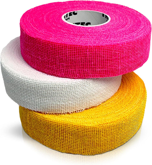 THIMTEC - The Original Thimble Tape for Hand Sewing - Fully Adjustable Nail & Finger Protector - A Smarter Alternative to Classic Knitting Thimbles - Multicolor, 3-Pack