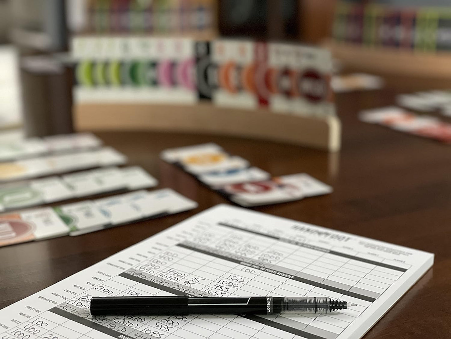 Hand & Foot Remastered Scorepad - 120 Pages for Up to 8 Players - Double-Sided Scoring Sheets