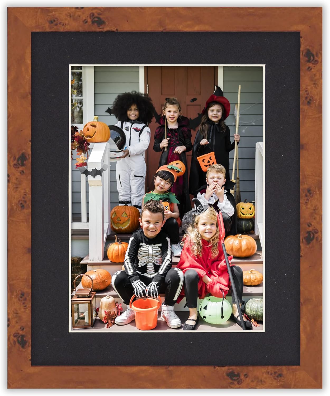 5.5x8.5 Mat for 8.5x11 Frame - Precut Mat Board Acid-Free Show Kit with Backing Board, and Clear Bags Black 5.5x8.5 Photo Matte Made to Fit a 8.5x11 Picture Frame Matboard for Framing, Pack of 10 Mats