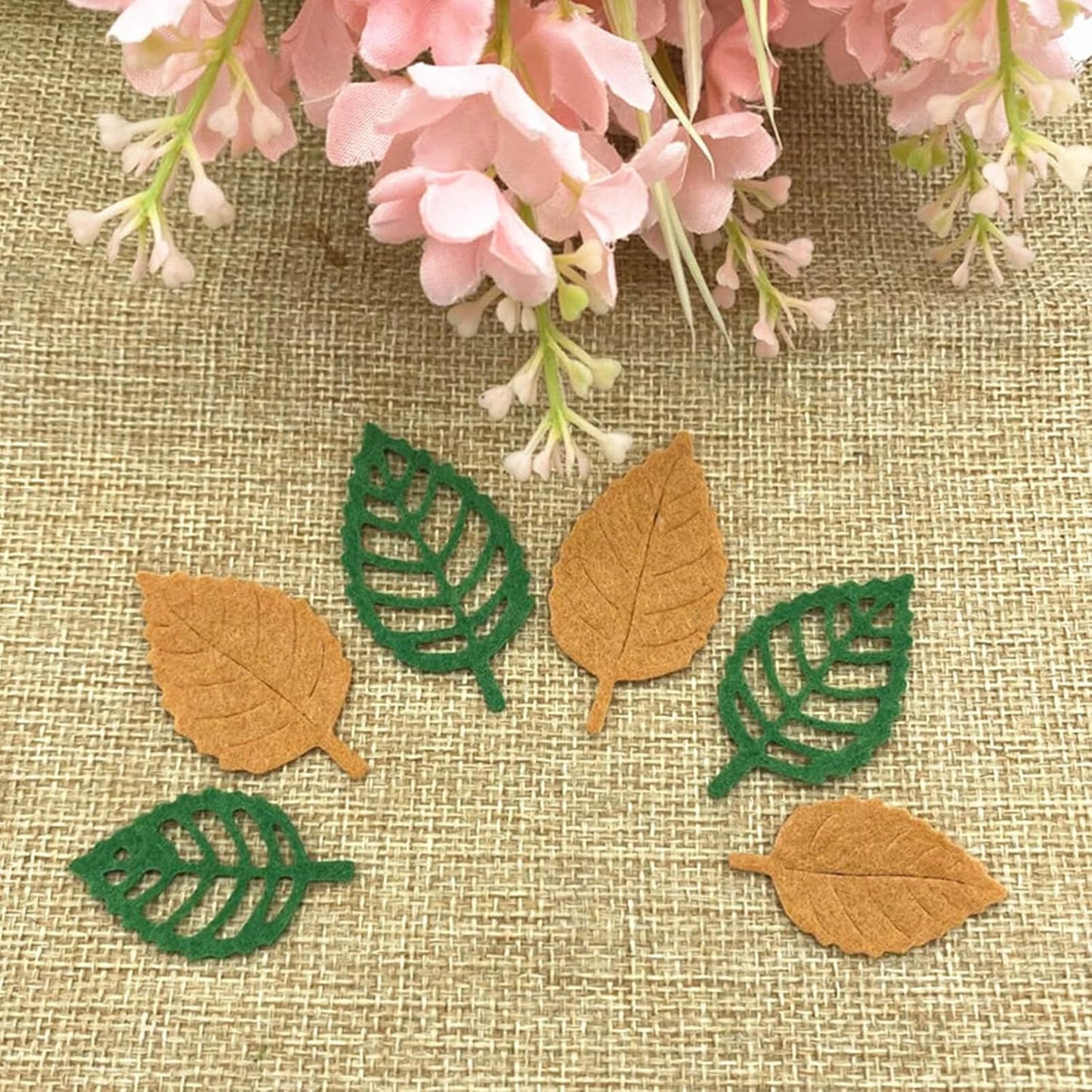 YKW Leaf Shape Metal Cutting Dies Set with Embossing Tools for Card Making Album, Scrapbooking Paper Craft DIY Kit, Includes Die Cuts Etching Stencils Stamps Thin Banner Cutting Dies