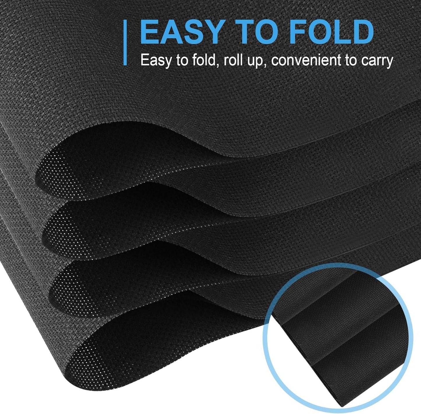 Cross Stitch Fabric 16 Count Aida Cloth 59 x 39 Inch Large Size Classic Reserve Cross Stitch Supplies Embroidery Fabric Cloth Cross Stitching for Home DIY Craft Embroidery Decoration Handmade, Black