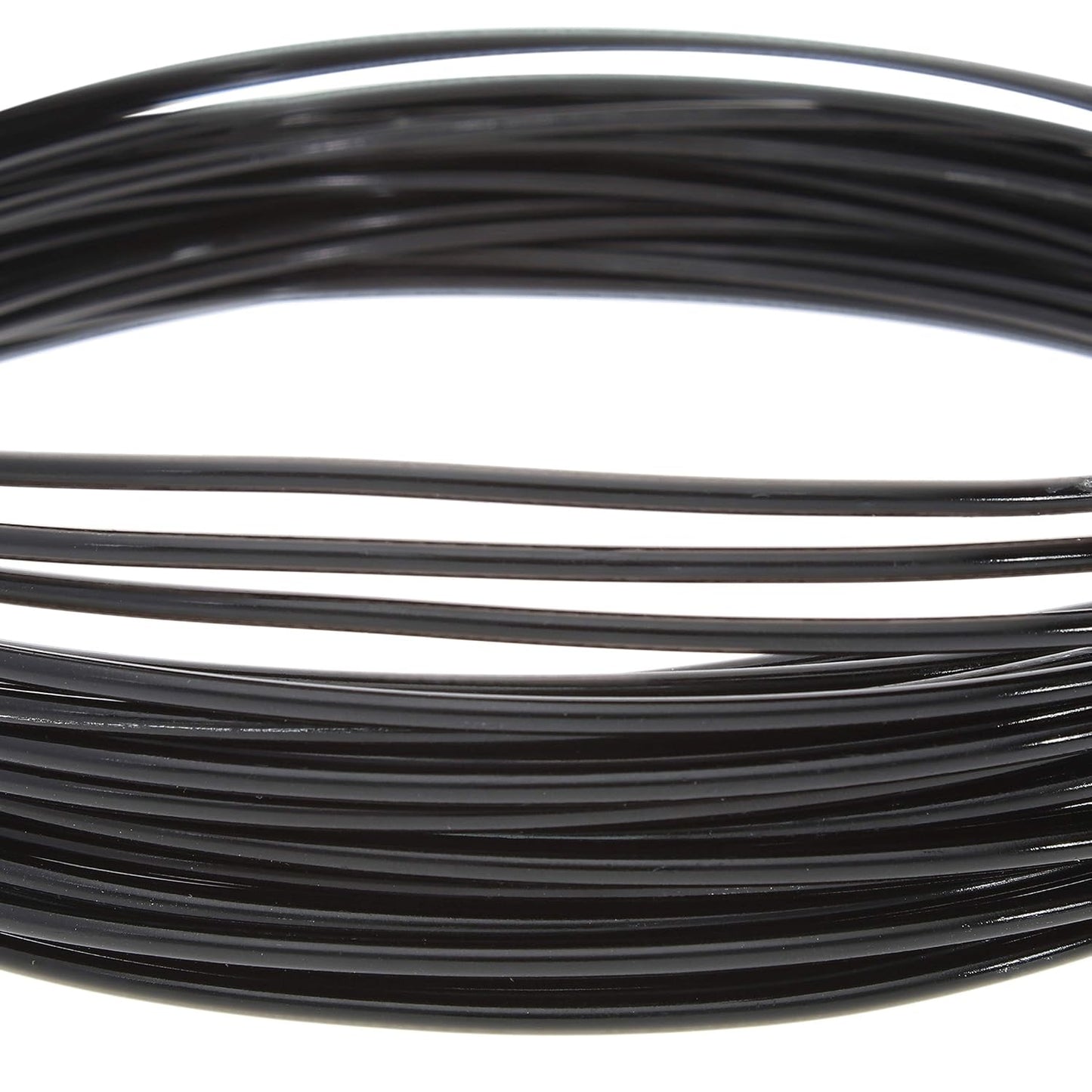The Beadsmith Anodized Aluminum Wire – 12 Gauge – 39 feet – Black Color – Bendable Craft Wire Used to Jewelry Making, Wire Wrapping, Sculpting, Floral, Modeling and Other DIY Arts & Crafts
