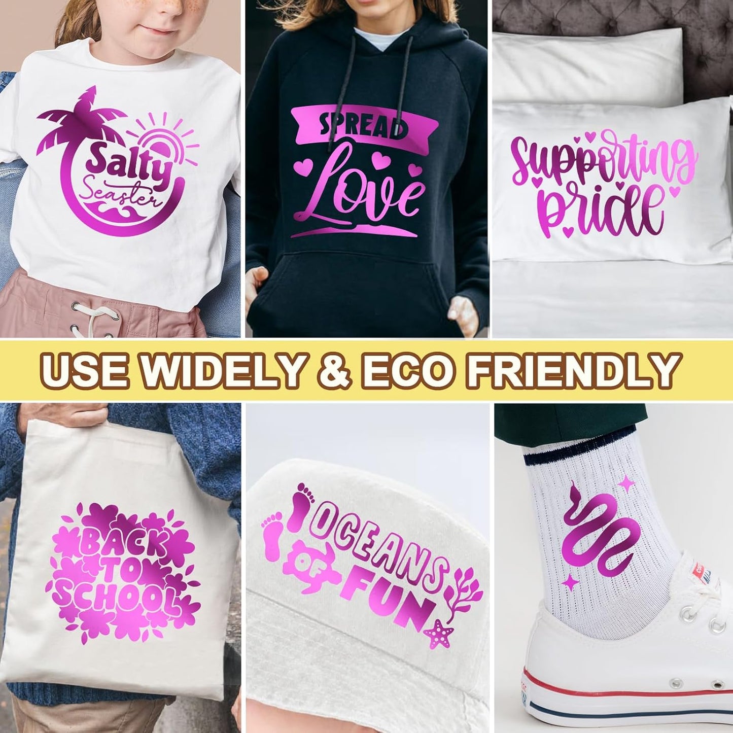 TECKWRAP Heat Transfer Vinyl Metallic Foil HTV - 12" x 5ft Chrome Iron on Vinyl for All Cutter Machine Heat Press Vinyl for Shirts Easy to Cut & Weed (Rose Red)