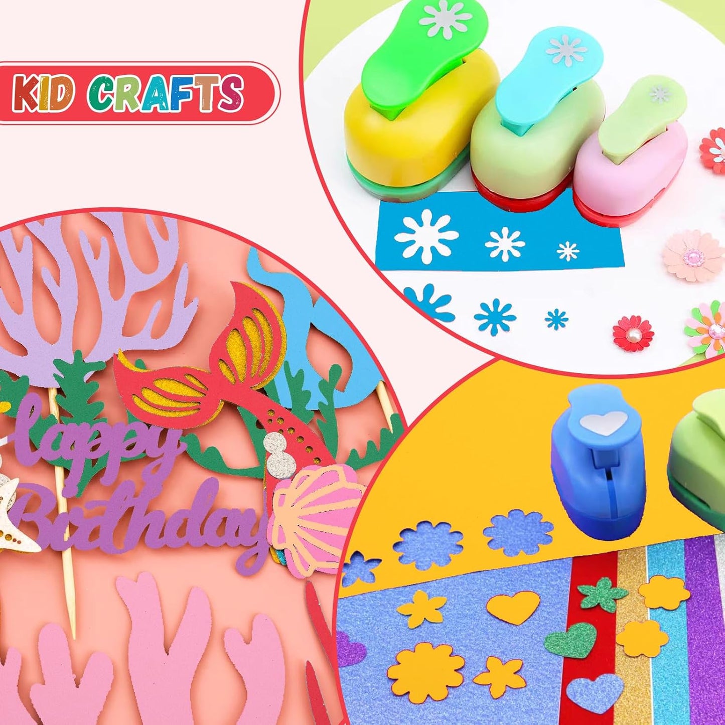 12 Pack Foam Sheets Craft 8 x 12 inch, 12 Colors Eva Foam Paper for Art Crafts Projects, Classrooms Scrapbook DIY Projects, Back to School Supplies (EVA 01)