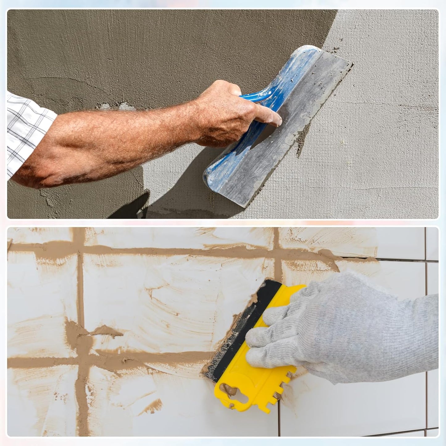 HARFINGTON Iron Oxide Powder Concrete Pigment 325 Mesh 3.5oz (100g) Iron Oxide Grout Pigment for Pastel Tile Paint Concrete Cement, Pale Green