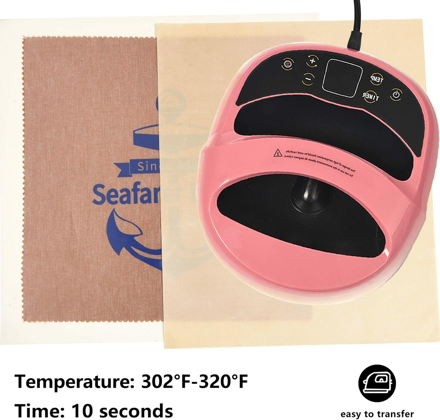 RENLITONG Royal Blue HTV Iron on Vinyl 12Inch by 10ft Roll Heat Transfer Vinyl for T-Shirt HTV Rolls for All Cutter Machine - Easy to Cut & Weed for Heat Transfer Design