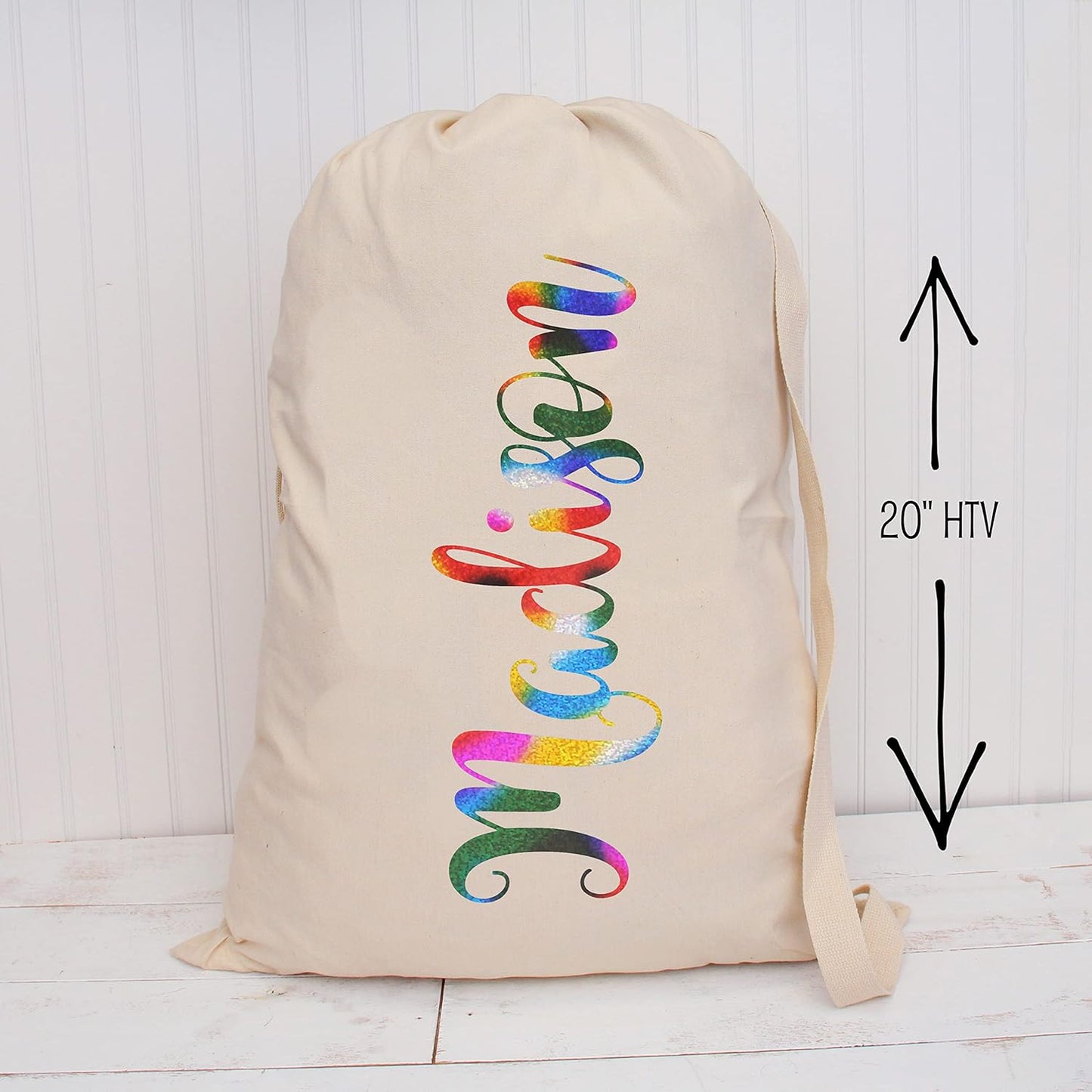 3 Yard x 20" Wide Threadart Galaxy Rainbow Heat Transfer Vinyl Film | Compatible with Venture Explore and Maker, Silhouette Cameo, & Large Format Cutters