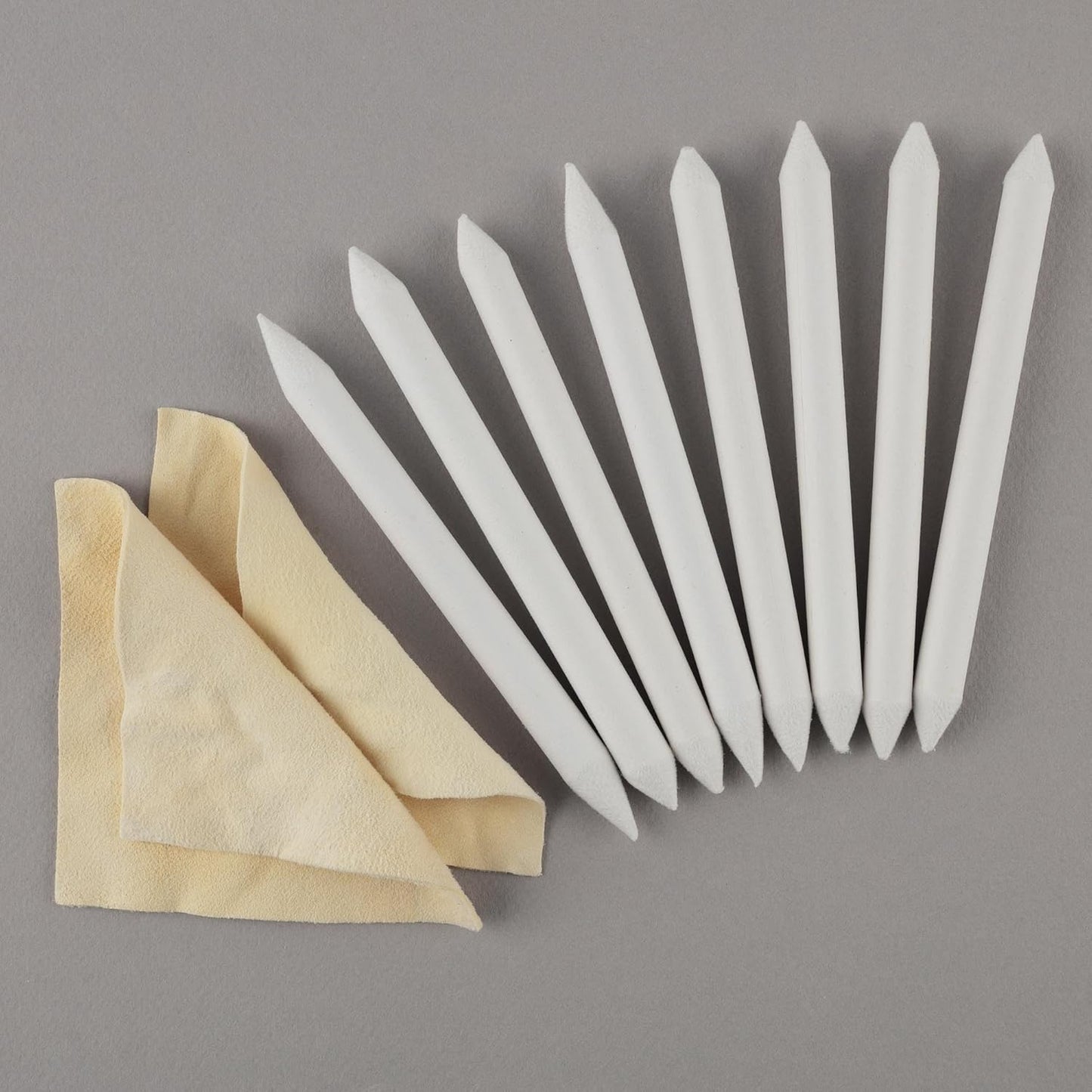 SoHo Urban Artist Blending Stumps & Chamois Tube – 8-Piece Set for Sketching, Shading & Blending