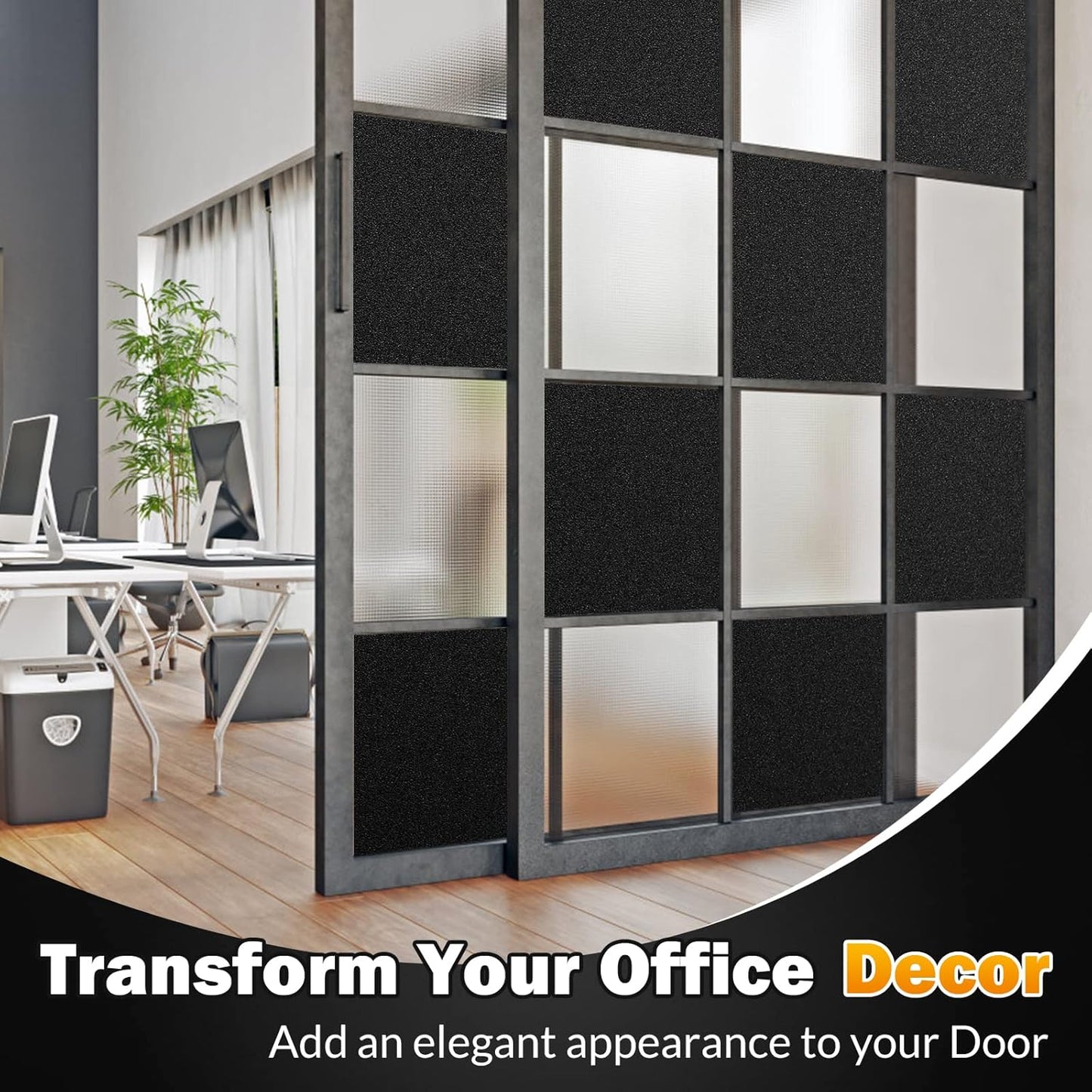 rabbitgoo Blackout Window Film, Sun Heat Blocking Privacy Cover for Glass, Removable Opaque Room Darkening Dark Black Out Window Covers Tint Shades for Home Day Sleep Light Blocker 29.5 x 157 Inches