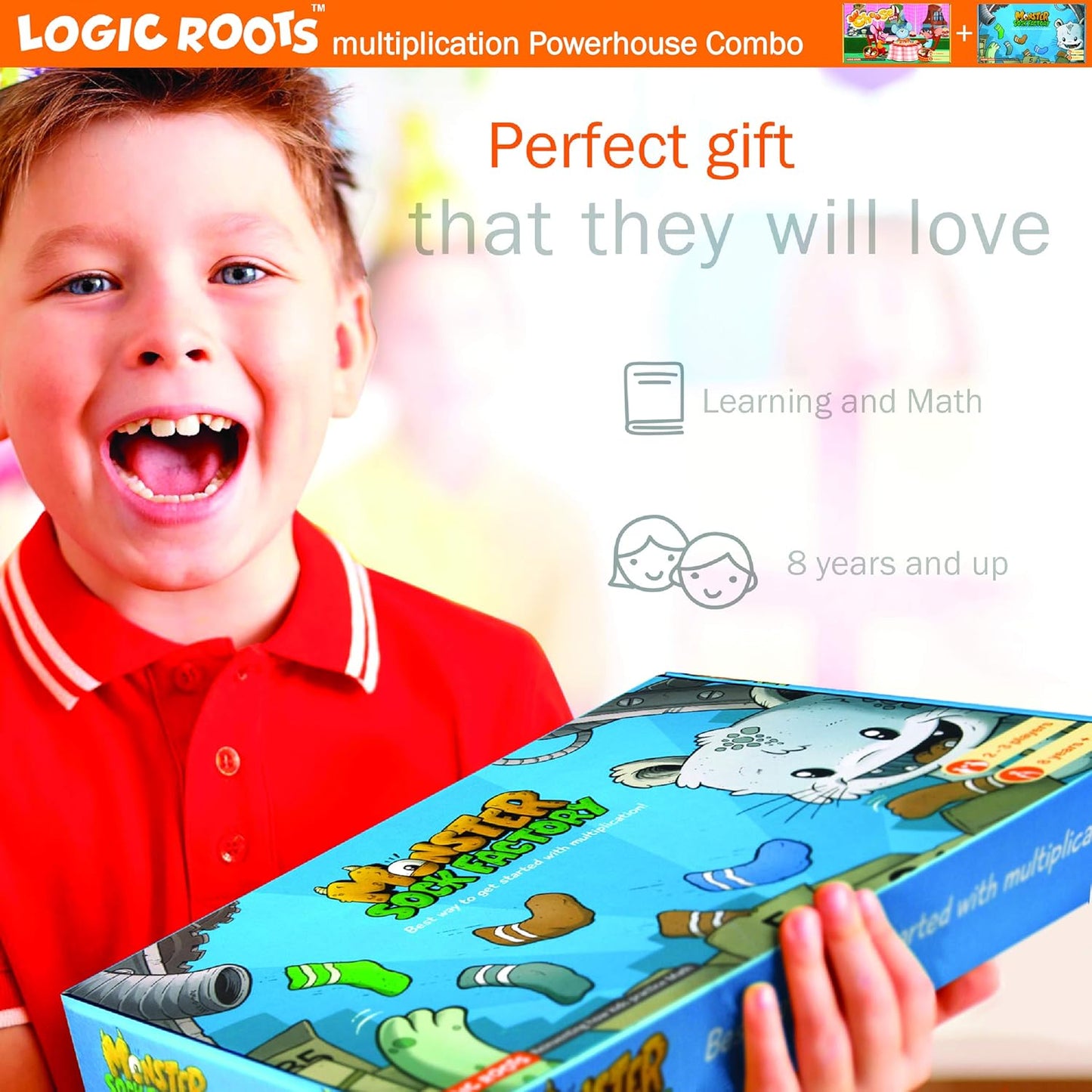 2 Math Multiplication Games for Kids | Learn Times Tables The Fun Way with Say Cheese Café and Monster Sock Factory | Educational Games for Kids 8-12 Year olds