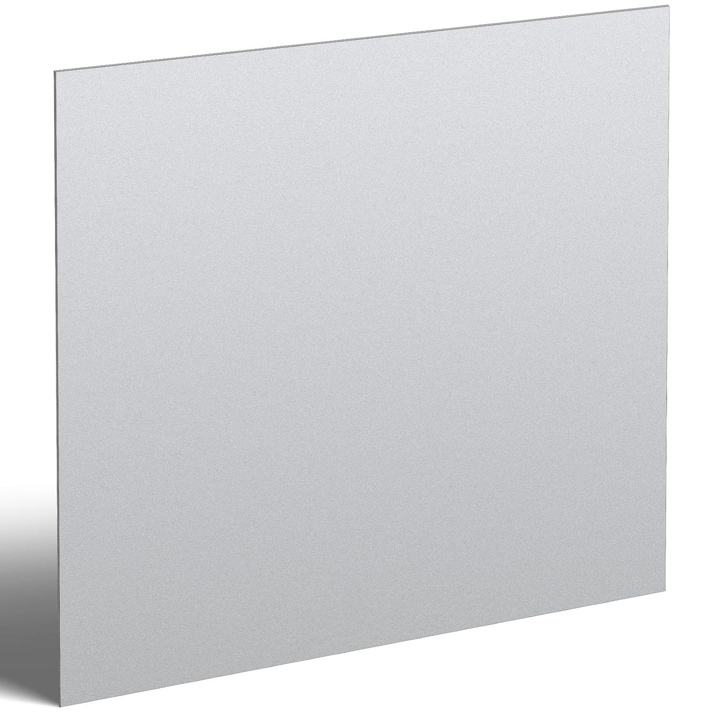 Hicarer 1 Pcs Mild Steel Sheet Cold Rolled 18 Gauge Metal Plate Weldable Metal Sheets for Professional Industrial DIY Use, Clean Surface Easy to Weld (8'' X 8'')