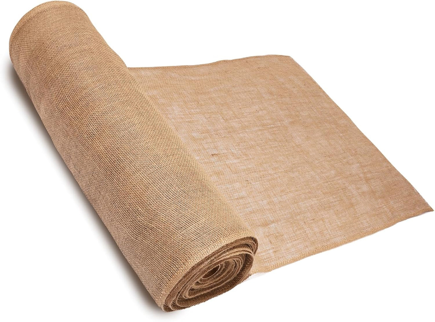 40" x160 Feet Premium Natural Burlap Fabric Roll – Multipurpose for Gardening, Weddings, Crafts & Holiday Decor – Wedding Aisle Runner, Halloween/Christmas Burlap, Weed Barrier & More