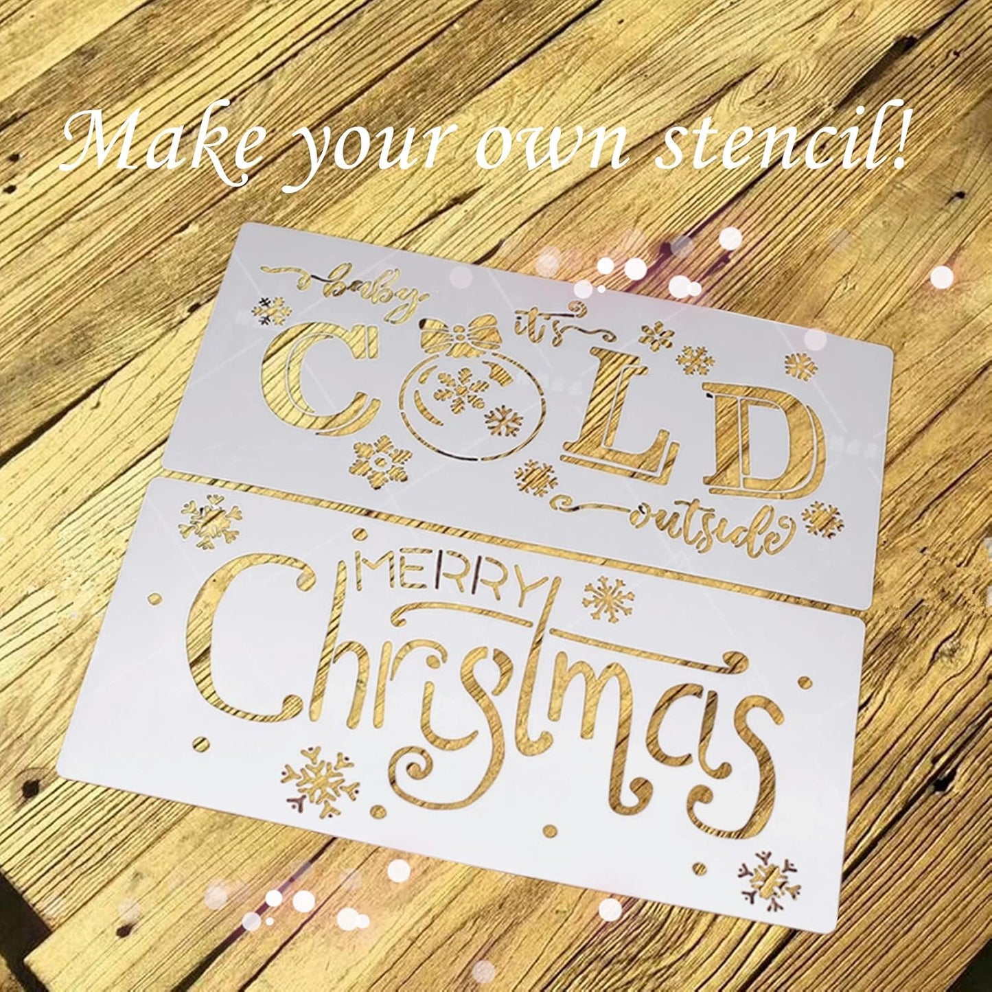 Mylar Blank Stencil Sheet for Stencil Cutting,Craft Translucent 12 x 24 inch 8 Sheets 10 mil Acetate Template Material (8 Sheets, 10mil)