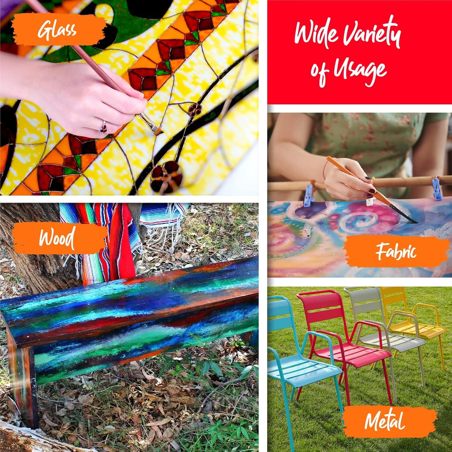 Unicorn SPiT Gel Stain and Glaze in One - Navajo Jewel 8 oz. Bottle Detail Sticks