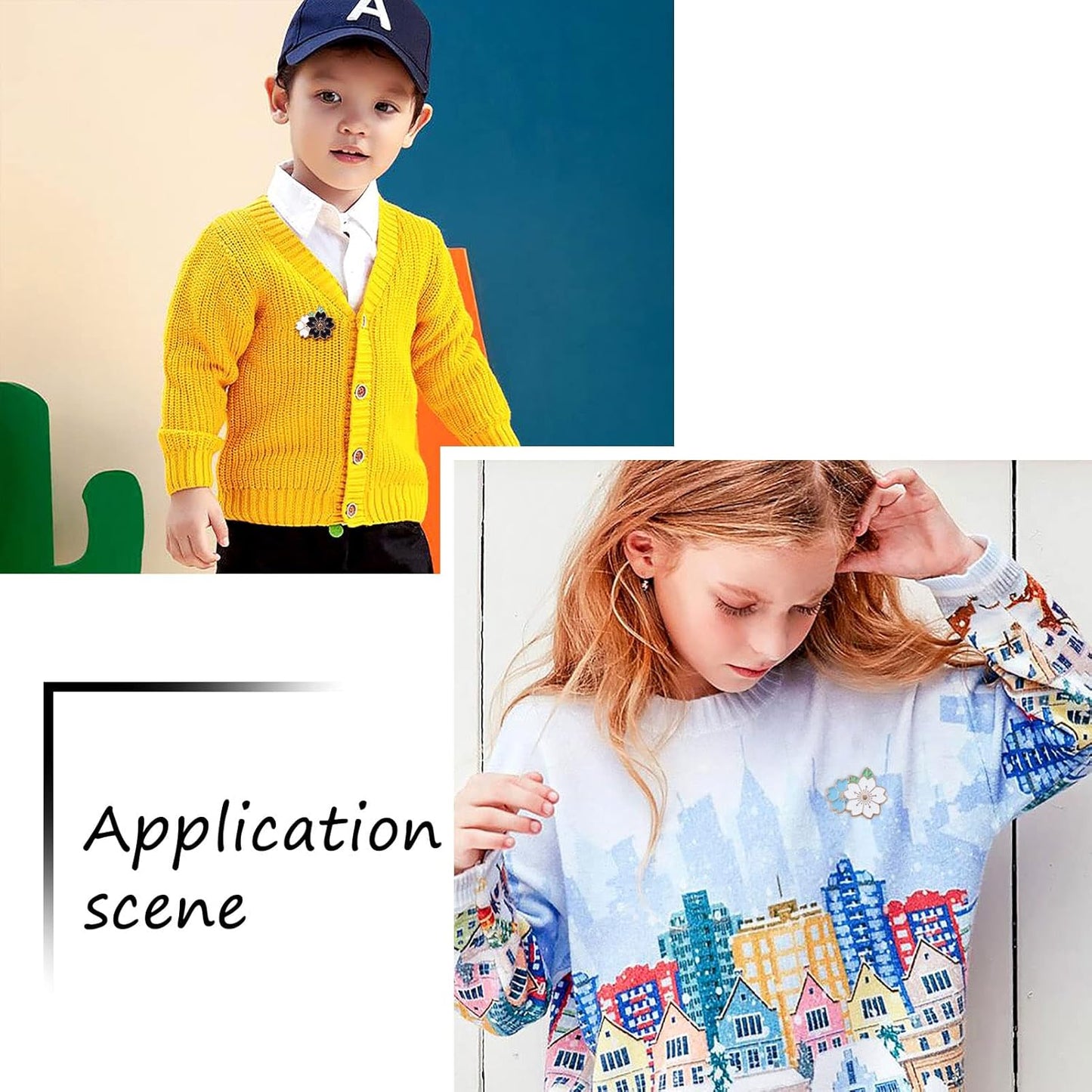 Mixed Enamel Pins for Backpacks, Beadthoven Cute Enamel Brooch Pins Set, Funny Backpack Pins, Aesthetic Lapel Badge Pins Bulk for DIY Clothes Accessories Holiday Gifts