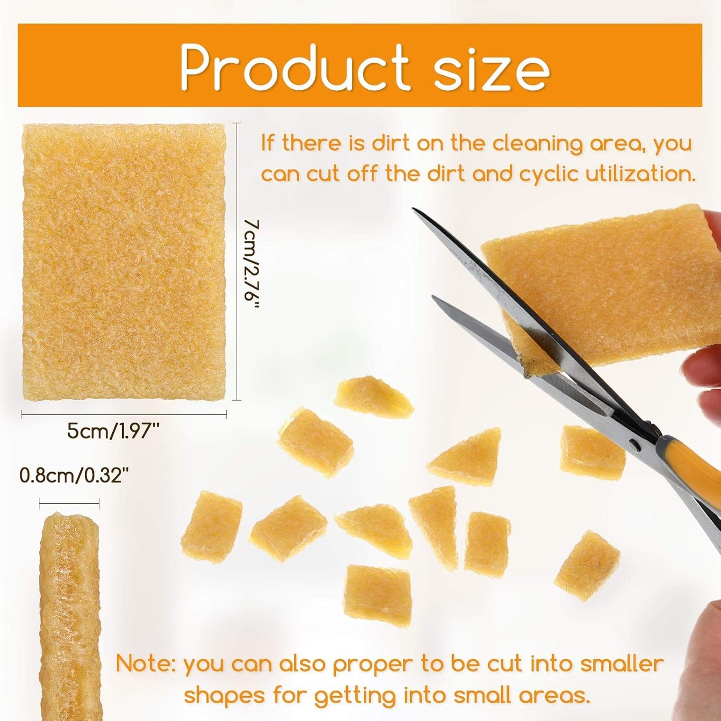 12 Pieces Glue Residue Pick up Eraser Rubber Cement Eraser Cleaning Rubber for Removing Adhesive and Residues from Paper Plastic and More