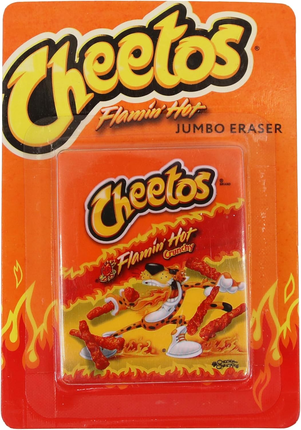 Cheetos Cute School Supplies Eraser, Fun Pencil Eraser for Kids, Cool Back to School Rubber Erasers Latex Free