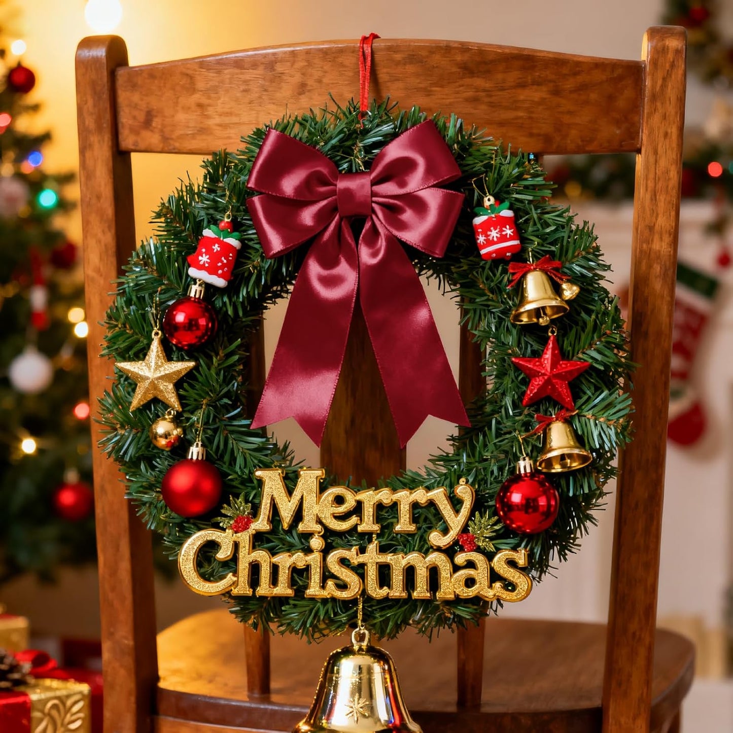 1-1/2 Inch 100 Yards Satin Ribbon Wine Red, Solid Color Fabric Ribbon for Gift Wrapping, Wedding, Polyester Gift Ribbon for Birthday Party Decoration, Craft, Hair, Floral, Sewing