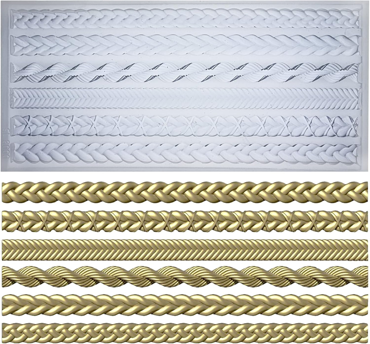 Trimming Mold for Polyclay Air Dry Clay Plaster