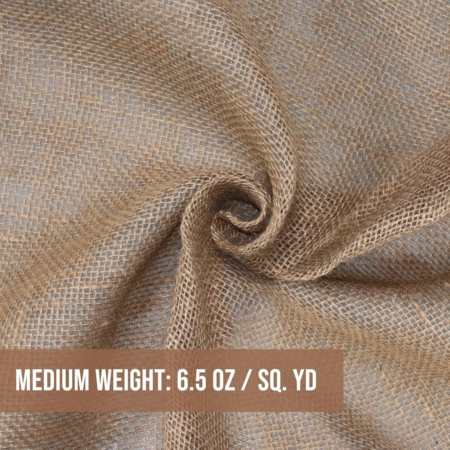 Garden Burlap Roll, 40" X 150 Feet Natural Jute Burlap Fabric Roll for Gardening Raised Bed Liners,Seed Cover,Edging,Weed Barrier,Aisle Runner Plant Cover Tree Protections (40" X 150 Feet)