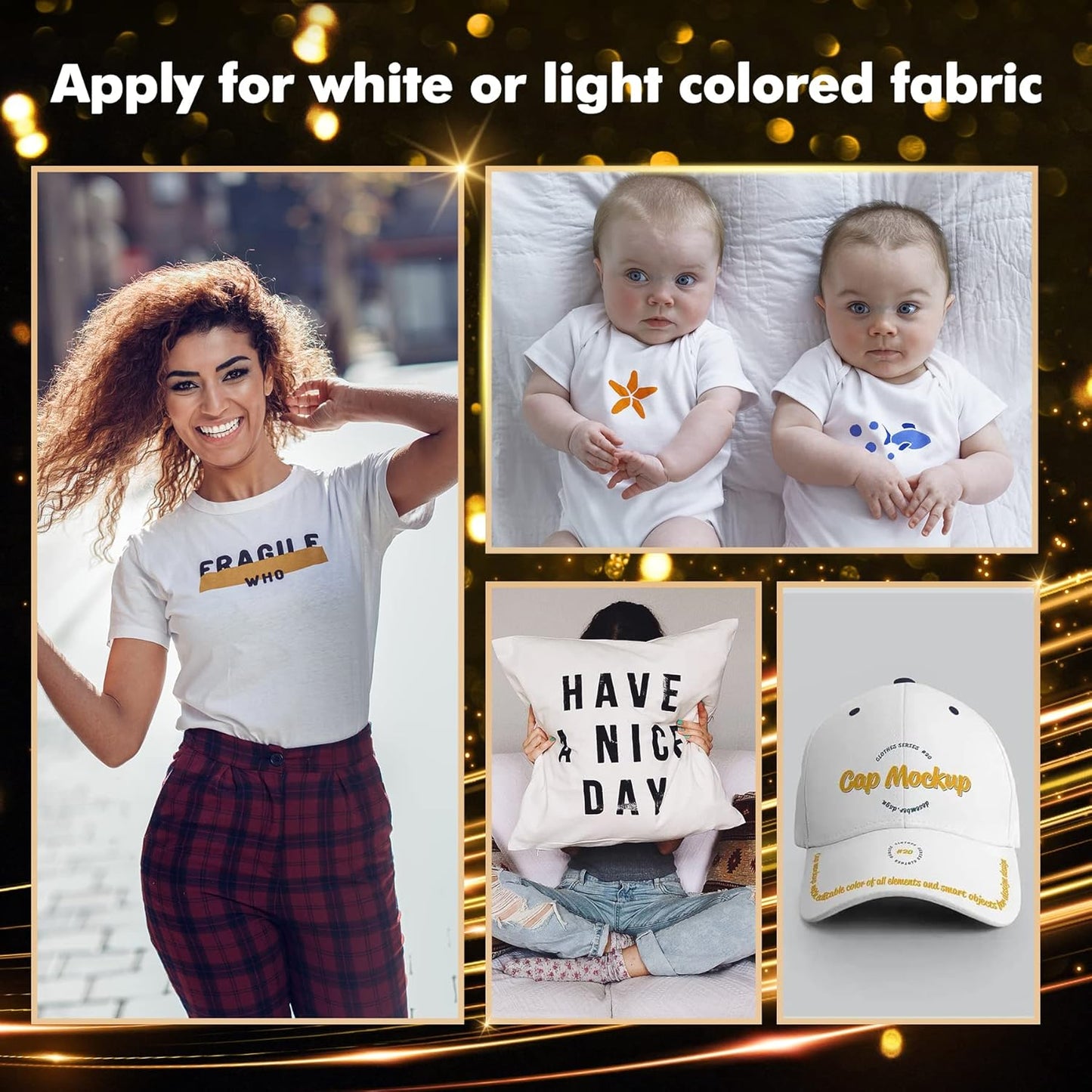 Stone City Sublimation Paper 8.3x11.7 Inch 110 Sheets 105g for Heat Transfer Light Fabric, T Shirt, Mug, Tumbler, Compatible with Inkjet Printer with Sublimation Ink