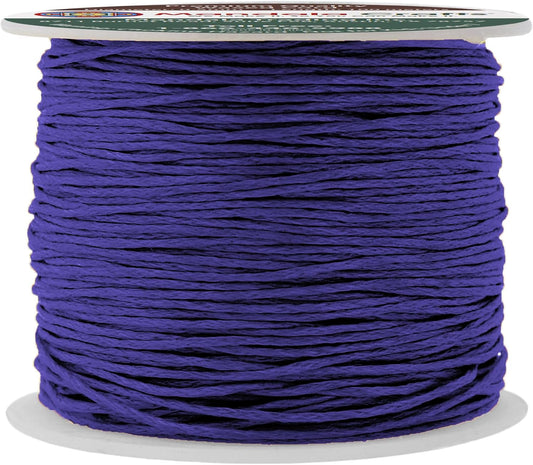 Mandala Crafts 0.5mm 109 Yards Indigo Cotton Waxed Cord for Jewelry Making Bracelet Cord Waxed String - Beading String Thread Jewelry Cords for Necklaces String