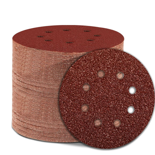 150 PCS 5 Inch Sanding Discs Hook and Loop Sandpaper for Random Orbital Sander Include 60 80 100 120 150 180 240 320 400 600 Grit