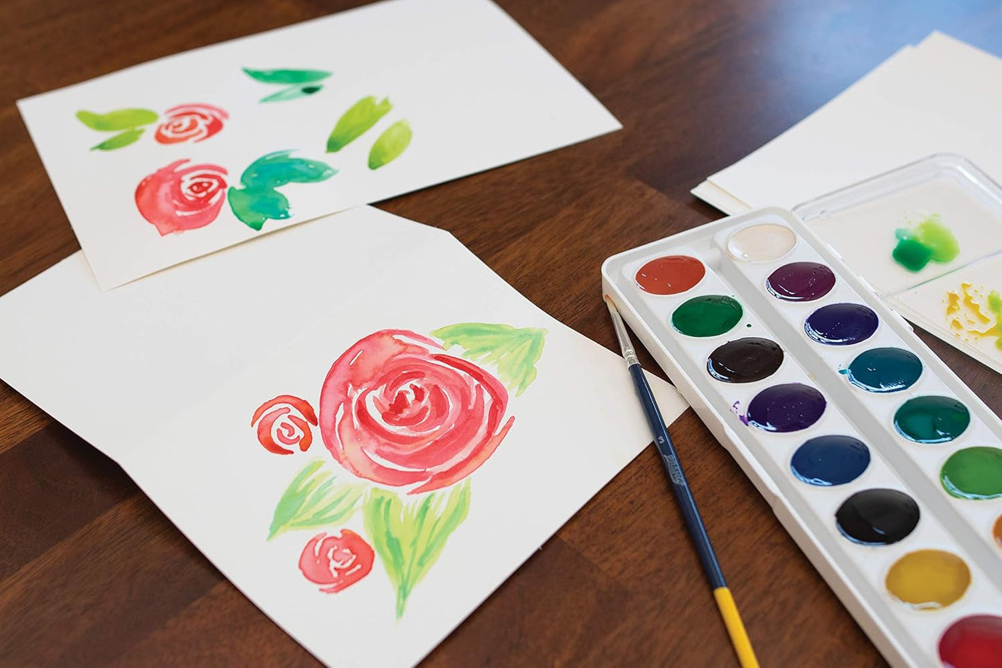 UCreate Watercolor Paper, White, 90 lb., 6" x 9", 200 Sheets