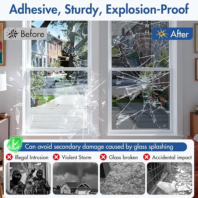 Coavas One Way Privacy Window Film,Daytime Window Tint for Home, Reflective Mirror Glass Window Film See Out Not in,Heat UV Blocking Anti-Glare Window Covers with 3 Tools, 17.5 x 157.5 Inch, Black
