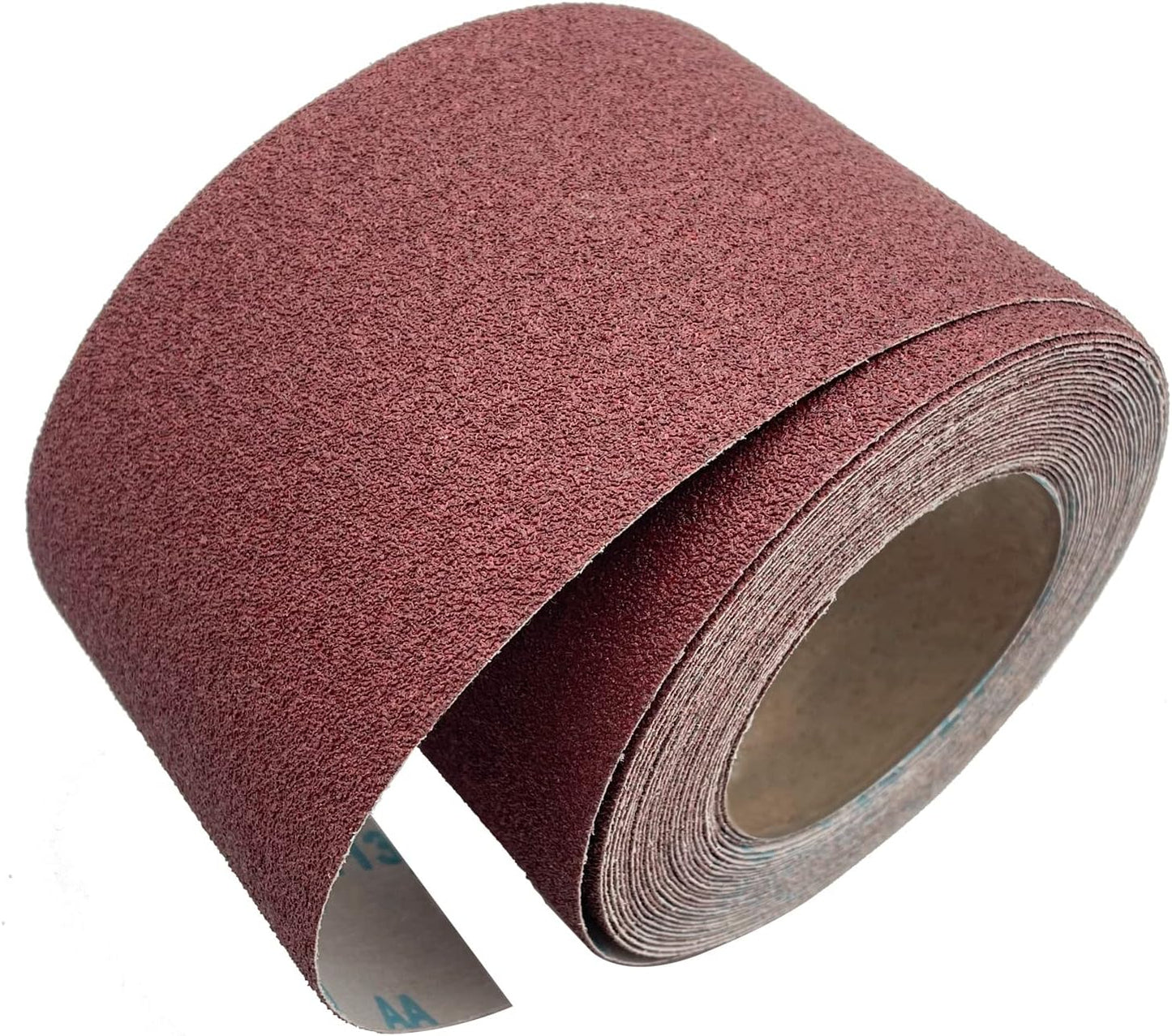 60 Grit Emery Cloth Roll, 4.5 Inch Wide 32.8 Ft Long (Equals 1/4 Sheet Sandpaper 71 Pcs) Abrasive Sandpaper Rolls for Metal Automotive Wood Furniture Sanding Paper Drum Palm Sander (60 Grit)