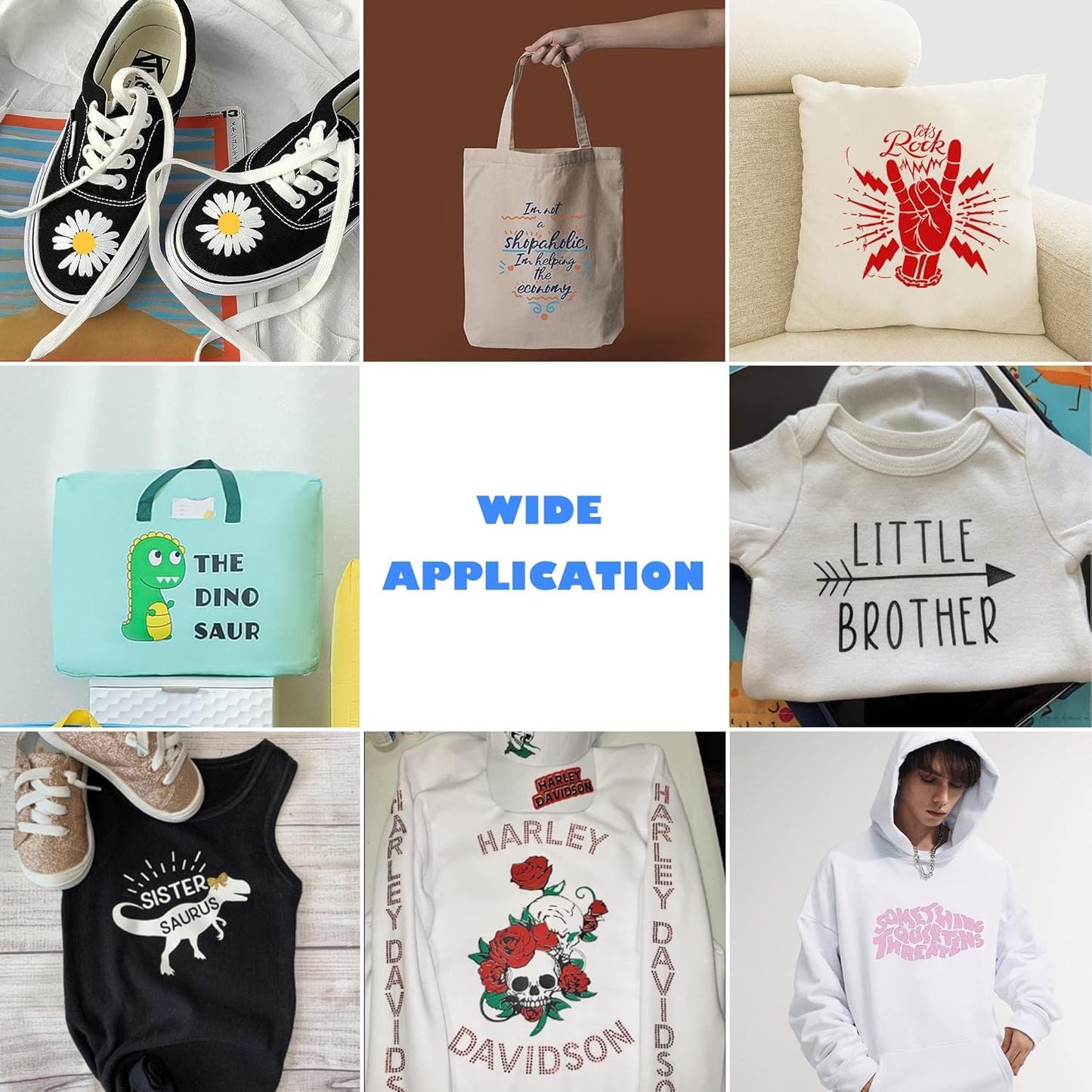 HTV Iron on Vinyl 12Inch by 12ft Roll Heat Transfer Vinyl for T-Shirt HTV Vinyl Rolls for All Cutter Machine - Easy to Cut & Weed for Heat Transfer Design (12ft, Sky Blue)