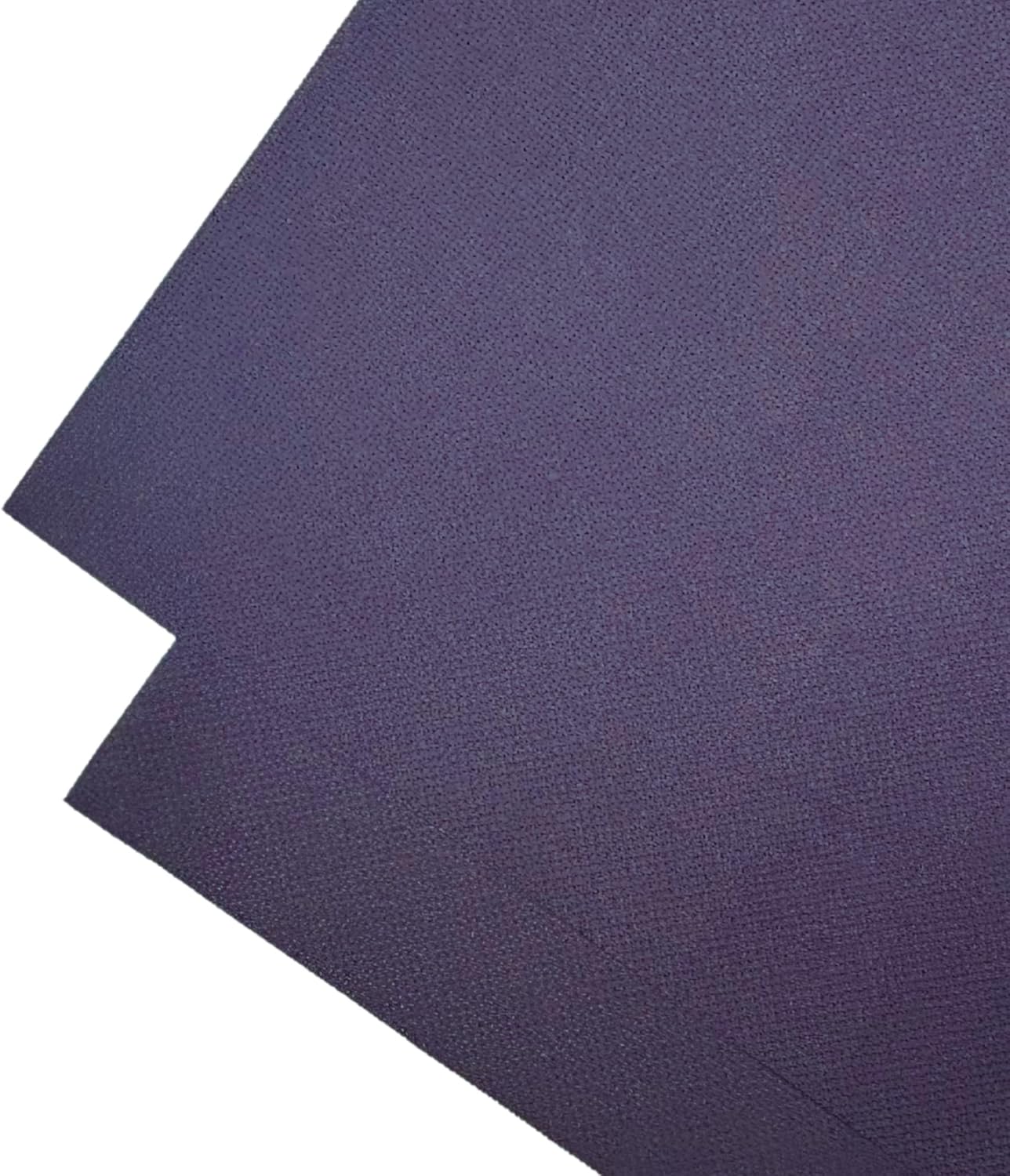 2 Sheets of Navy Blue 14 Count Aida Cloth – 21 x 21 Inch Pre-Cut Fabric Squares – Cross Stitch Fabric – 100% Cotton – Ideal for Needlework & Embroidery – The Knotty Unicorn