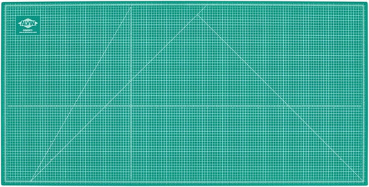 ALVIN GBM Self-Healing Cutting Mat 36 x 72 inch | Double-Sided Green/Black | 5-Layer Gridded Surface for Arts, Crafts and Sewing (actual size 36.61 x 72.83 inches) - Model GBM3672