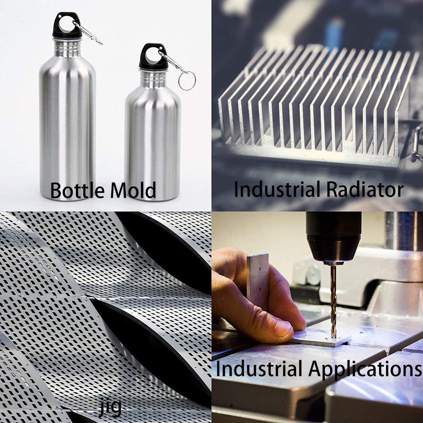 6061 T651 Aluminum Sheet Metal 12" x 12" x 0.04"(1mm) Flat Plain Thin Aluminum Sheet Plate Covered with Protective Film, Heat Treatable Rectangle Aluminum Metal Plate for Crafting, Industrial