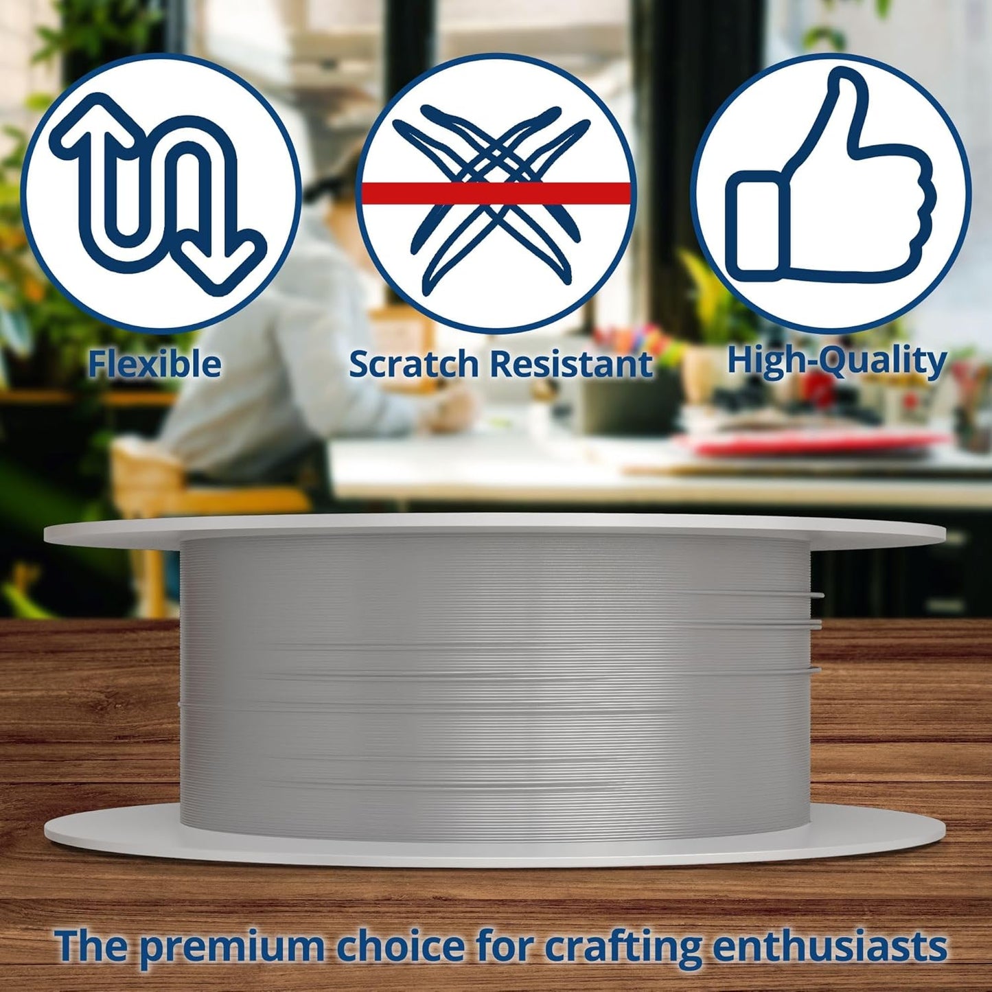 Soft Flex 21 Strand Beading Wire - Fine 0.14 Diameter - 100 Feet Design Wire