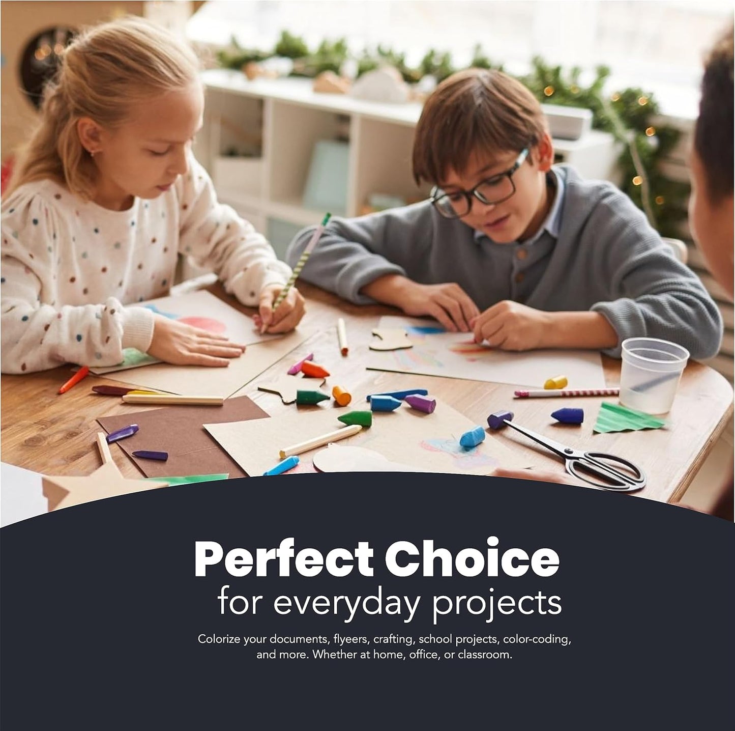 White Cardstock Thick Paper 50 Sheets, 8.5" x 11" Heavyweight 92lb Cover Card Stock for Crafts and DIY Cards Making