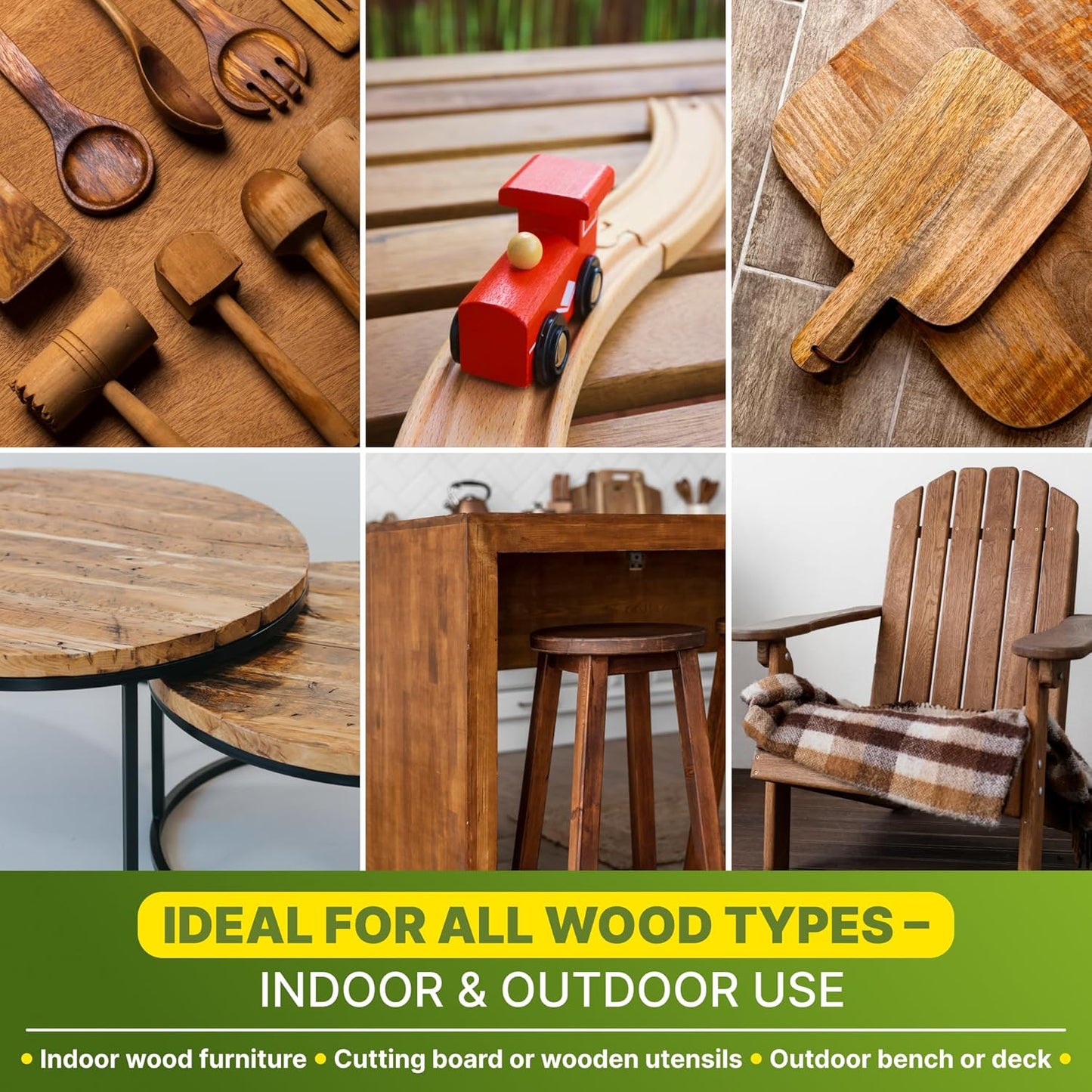 Nordicare [1L] Linseed Oil for Wood Protection I Linseed Oil Varnish Wood Oil for Indoor I Boiled Linseed Oil for Furnitur.