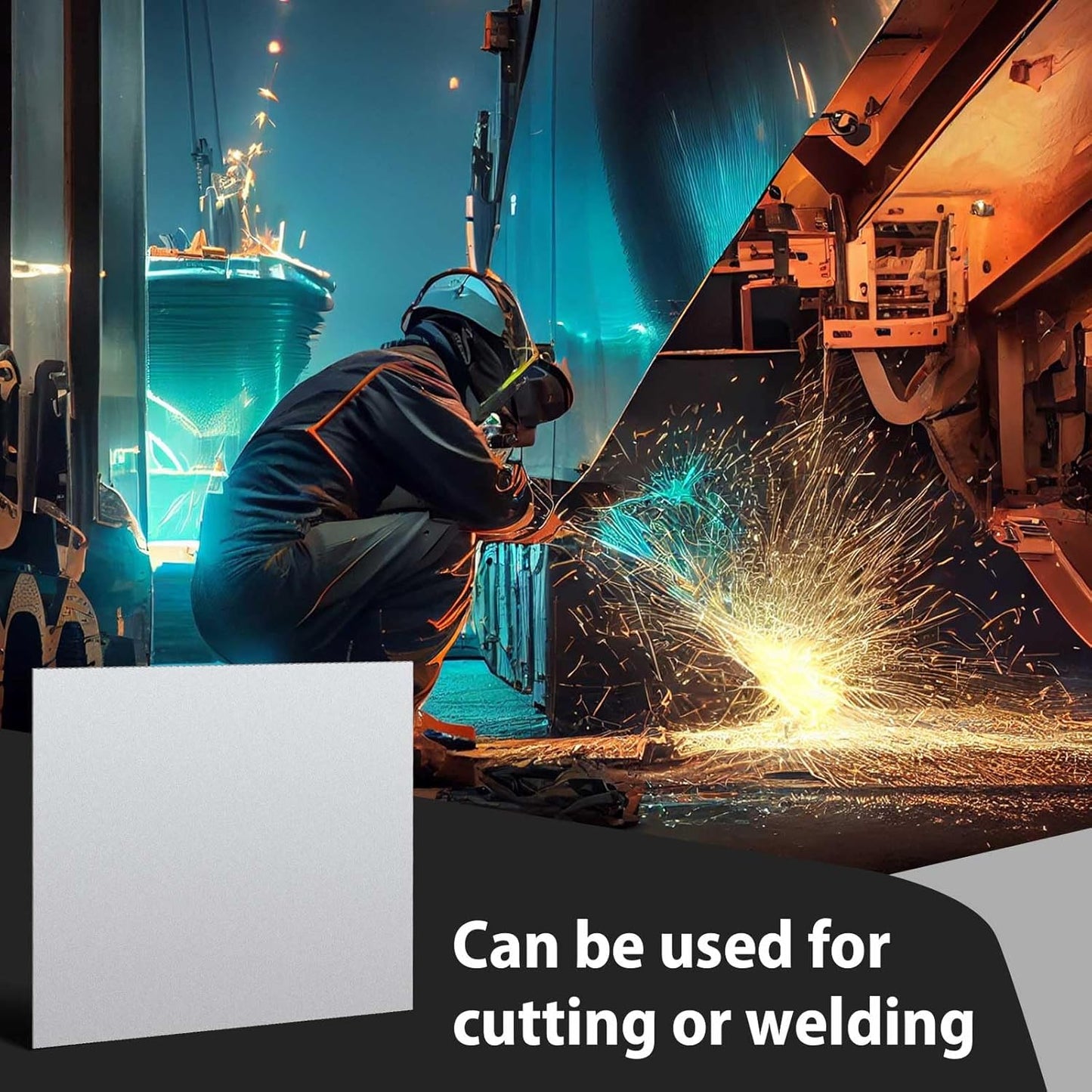 Hicarer 2 Pcs Mild Steel Sheet Cold Rolled 18 Gauge Metal Plate Weldable Metal Sheets for Professional Industrial DIY Use, Clean Surface Easy to Weld (12'' X 12'')