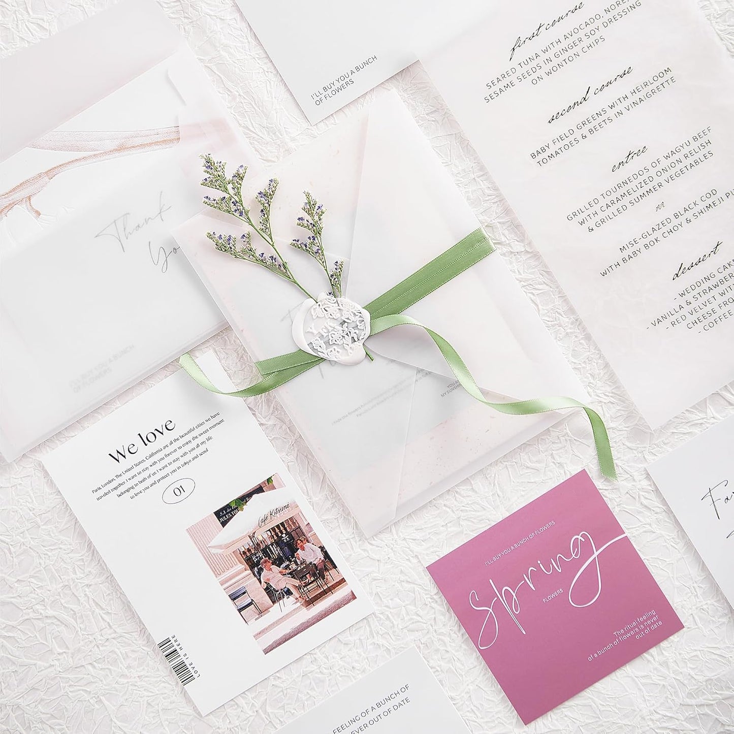 70 Sheets Transparent Vellum Paper - 8.5 x 11in 100GSM Translucent Matte Art Paper for DIY Printing Drawing Invitations Greeting Cards Decor Gift Wrapping PAP02TP