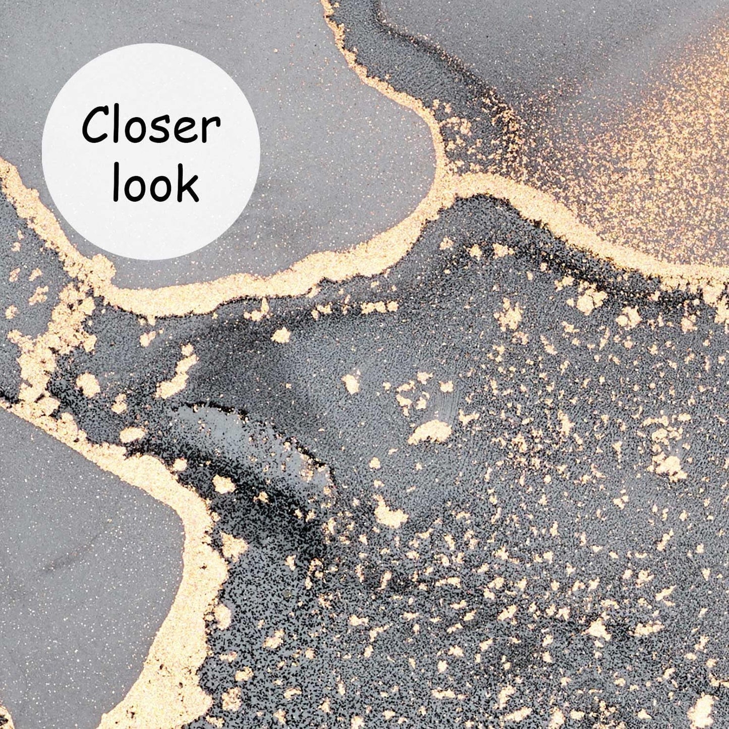 AFZEVEB-Gray and Gold Marble Wallpaper Wall murals for Bedroom 114"x74"(Not Peel and Stick)