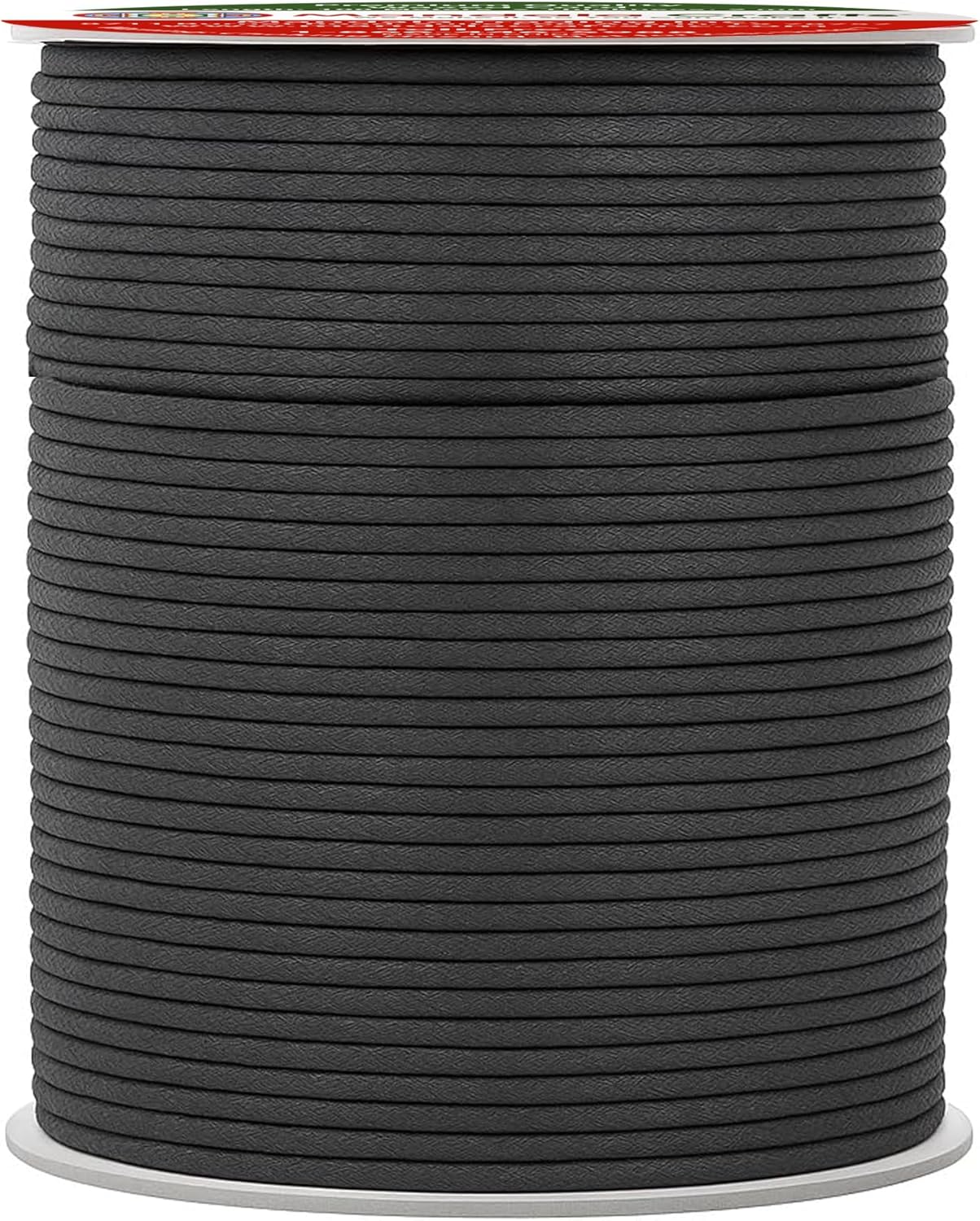 Mandala Crafts 2mm 109 Yards Dim Gray Cotton Waxed Cord for Jewelry Making Bracelet Cord Waxed String - Beading String Thread Jewelry Cords for Necklaces String