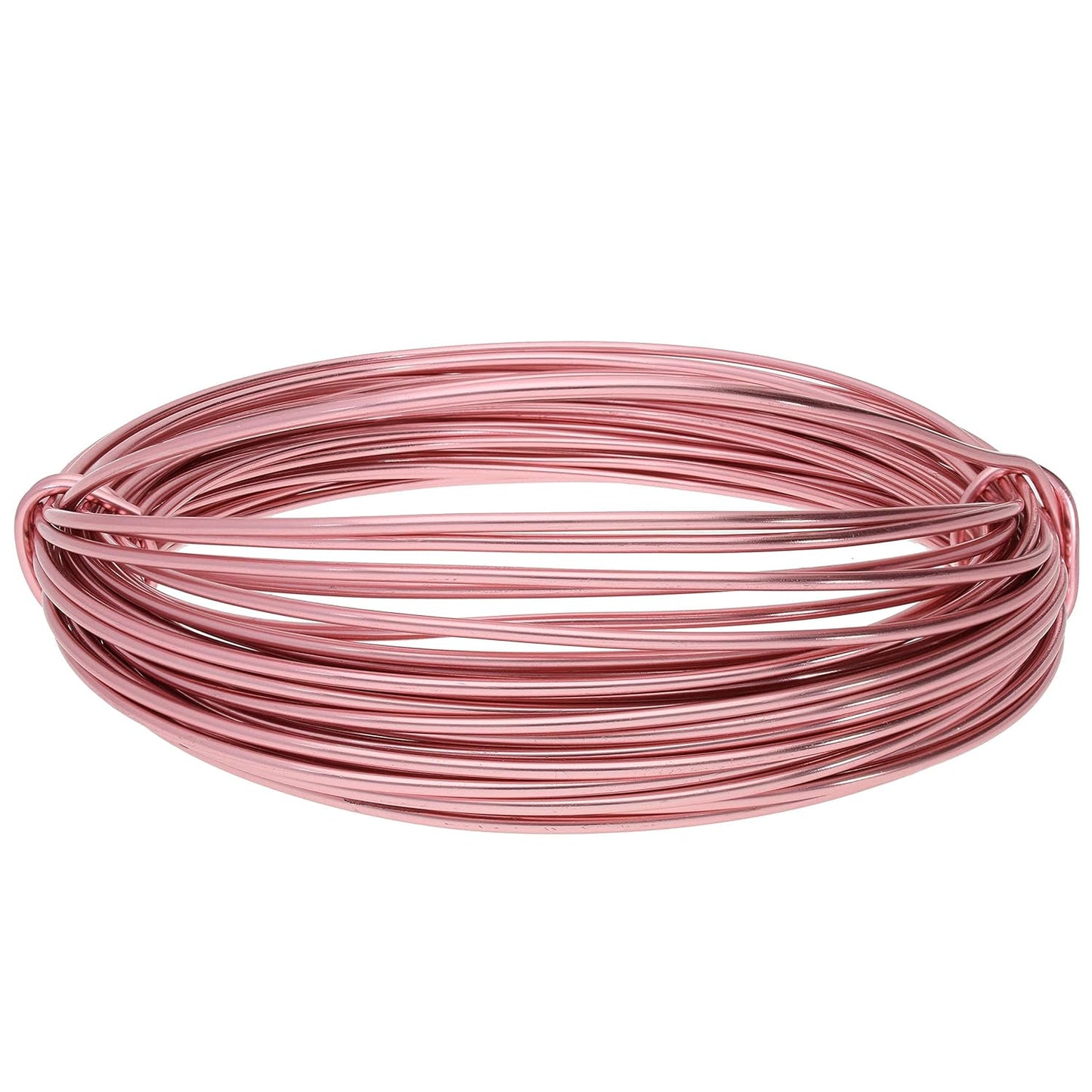 The Beadsmith Anodized Aluminum Wire – 12 Gauge – 39 feet – Rose Gold Color – Bendable Craft Wire Used to Jewelry Making, Wire Wrapping, Sculpting, Floral, Modeling and Other DIY Arts & Crafts